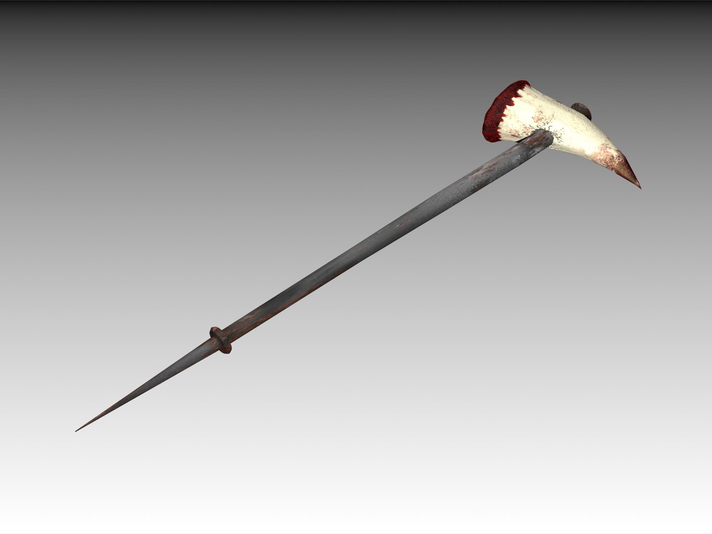3d Fantasy Hammer Dragons Tooth Model