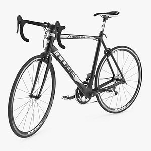 3D model Cube Aerium Pro Road Bicycle Rigged for Maya