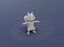 Cartoon Squirrel Animated Base Mesh 30 Animazioni Modello 3D