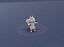 Cartoon Squirrel Animated Base Mesh 30 Animazioni Modello 3D