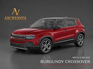 3D model ARCH-CAR-042 Futuristic Vehicle