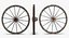 Antique Wagon Wheels Collection