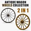 Antique Wagon Wheels Collection