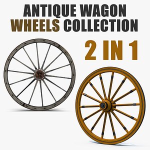 Antique Wagon Wheels Collection