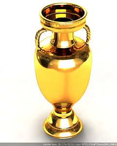 3dsmax golden cup