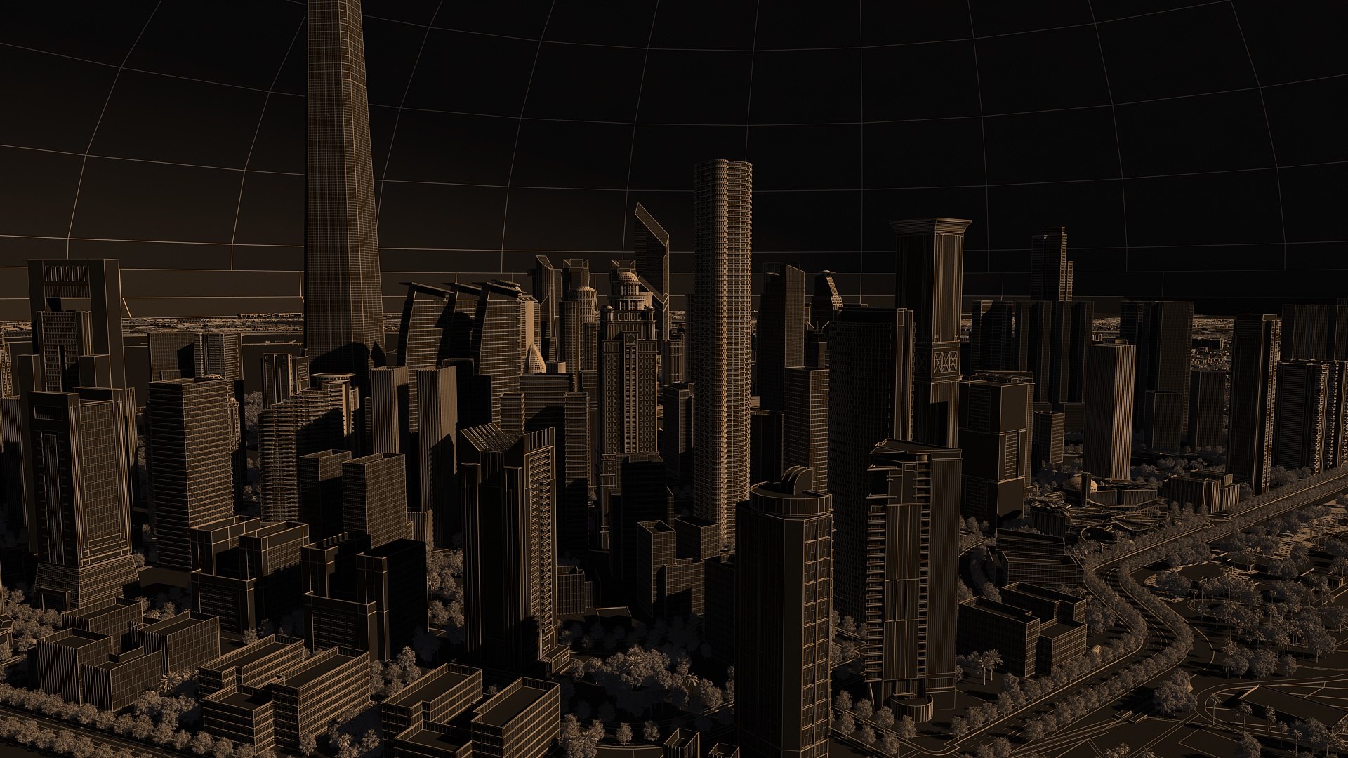 Coastal Cities 3D Model TurboSquid 2078246