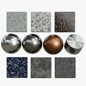 Blender Procedural Material Pack 22 3D model