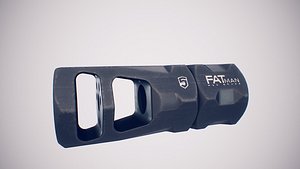 P5-FATMAN Muzzle Break model