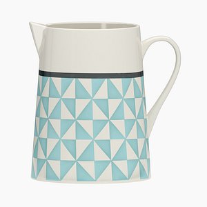 adid porcelain milk jug 3D