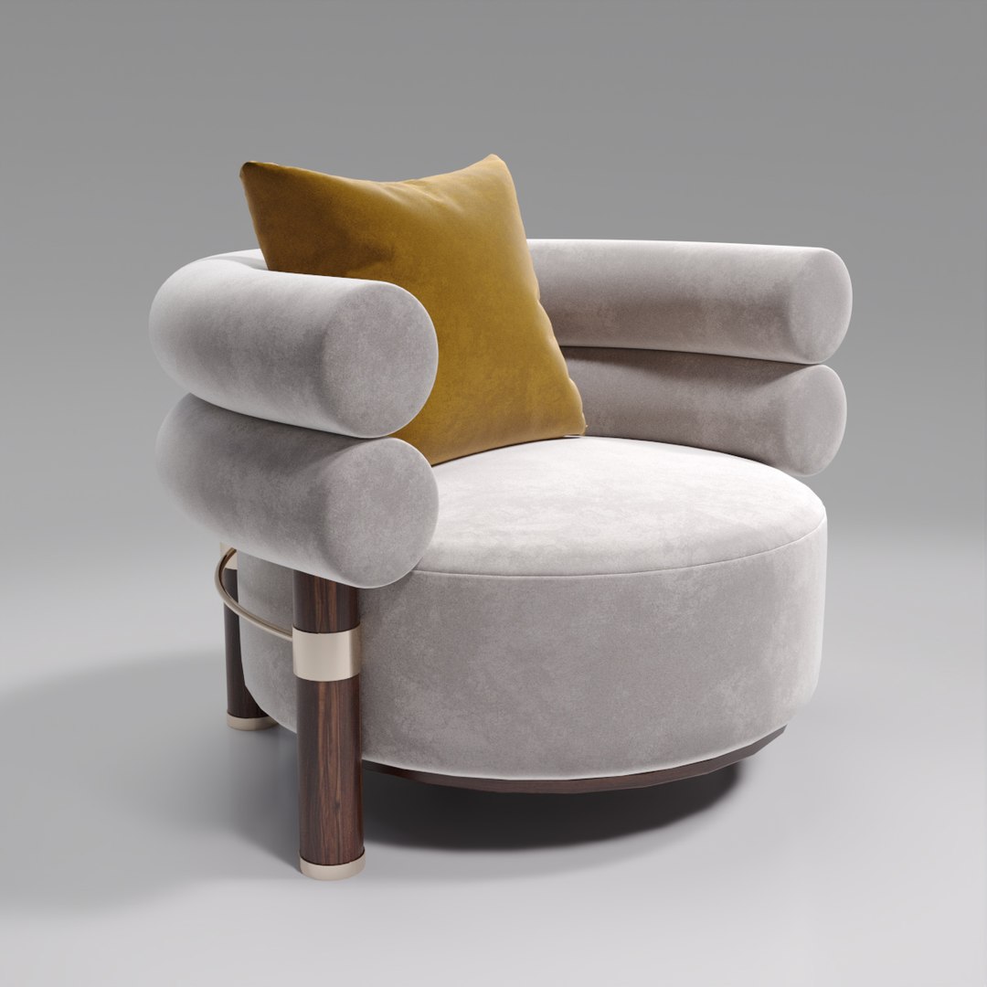 3D ROGERS LOUNGE ARMCHAIR - TurboSquid 2106110