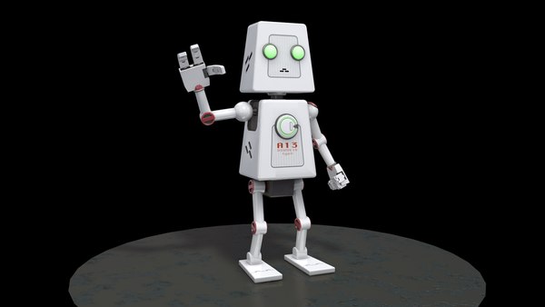 Robot rigged model - TurboSquid 1361735