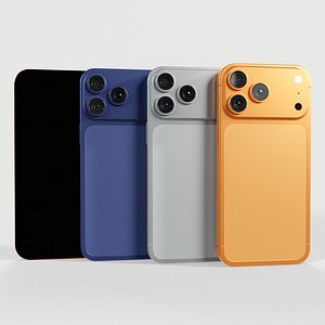 Modern Smartphone PBR Low-poly