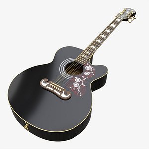 Epiphone J-200 EC Studio acoustic guitar with pickup