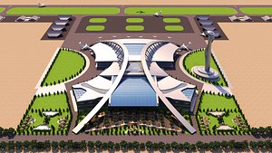 Airport - 2021 - 05 3D model