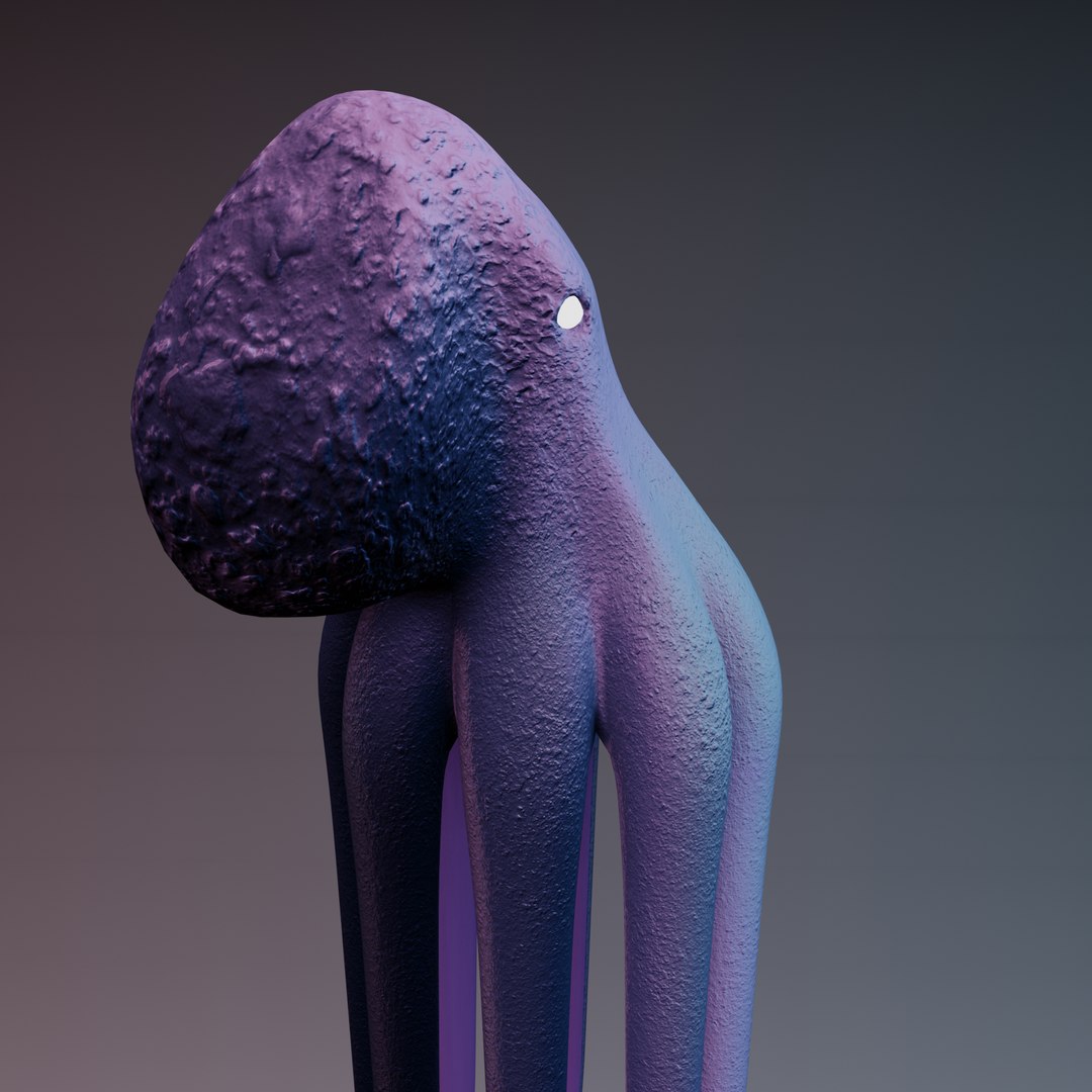 3D octopus rigged - TurboSquid 1513265