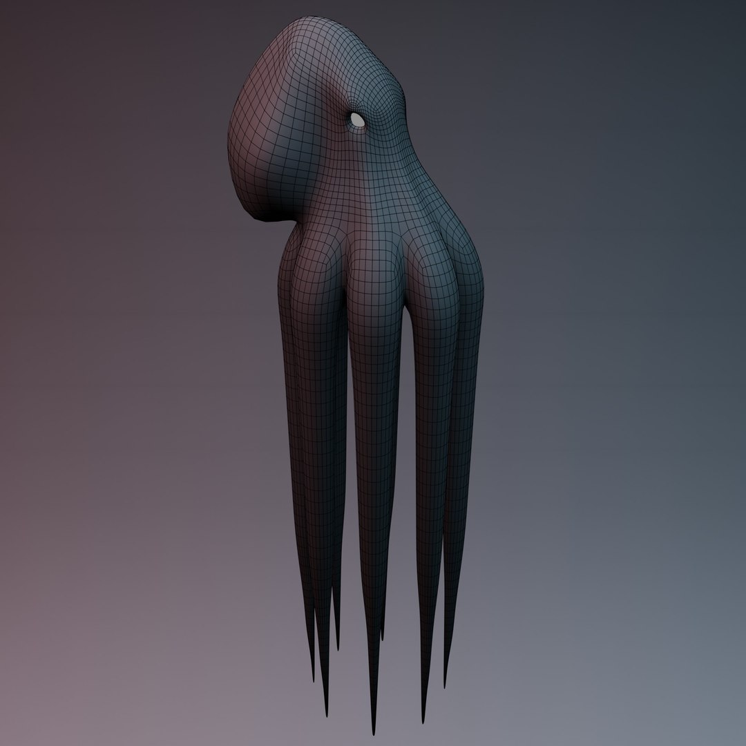 3D octopus rigged - TurboSquid 1513265