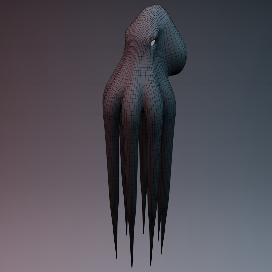 3D octopus rigged - TurboSquid 1513265