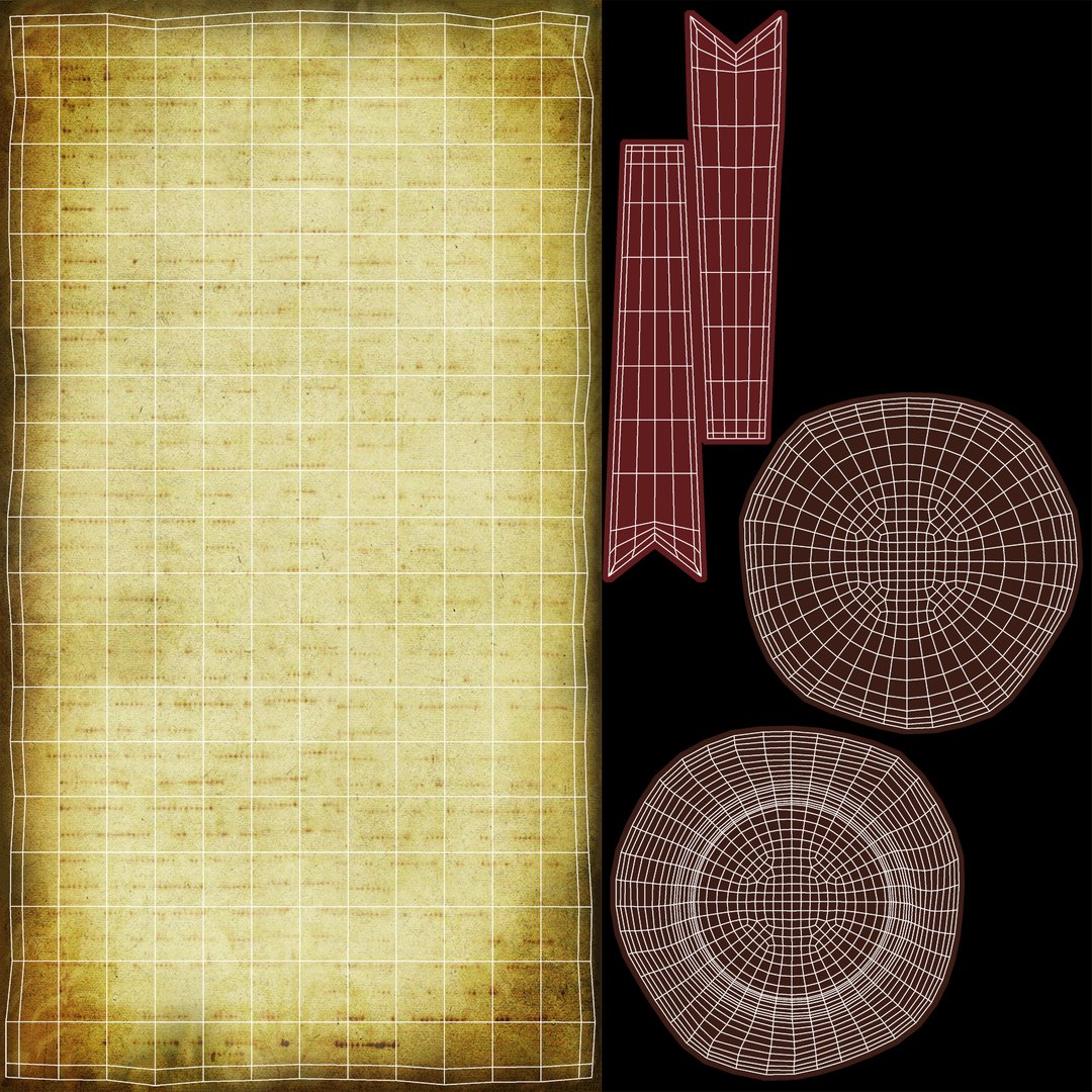 3d Scroll Model