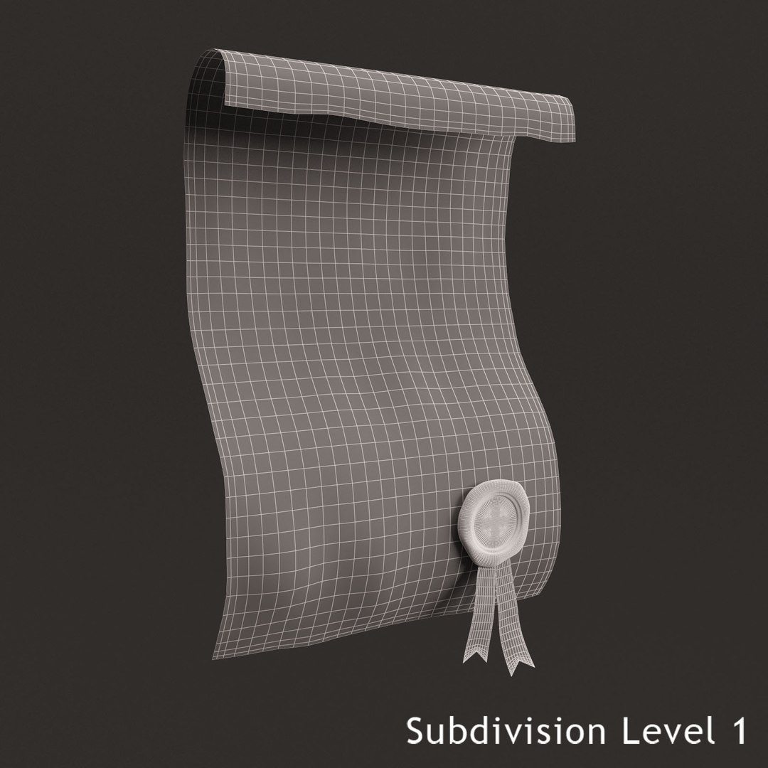 3d Scroll Model