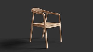 Nagoya Chair Low poly 3D
