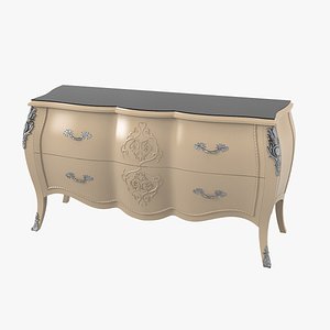 pregno chest drawers 3D