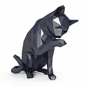 3D cat v1 model