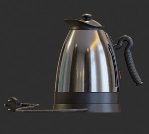 Electric kettle 3D model.