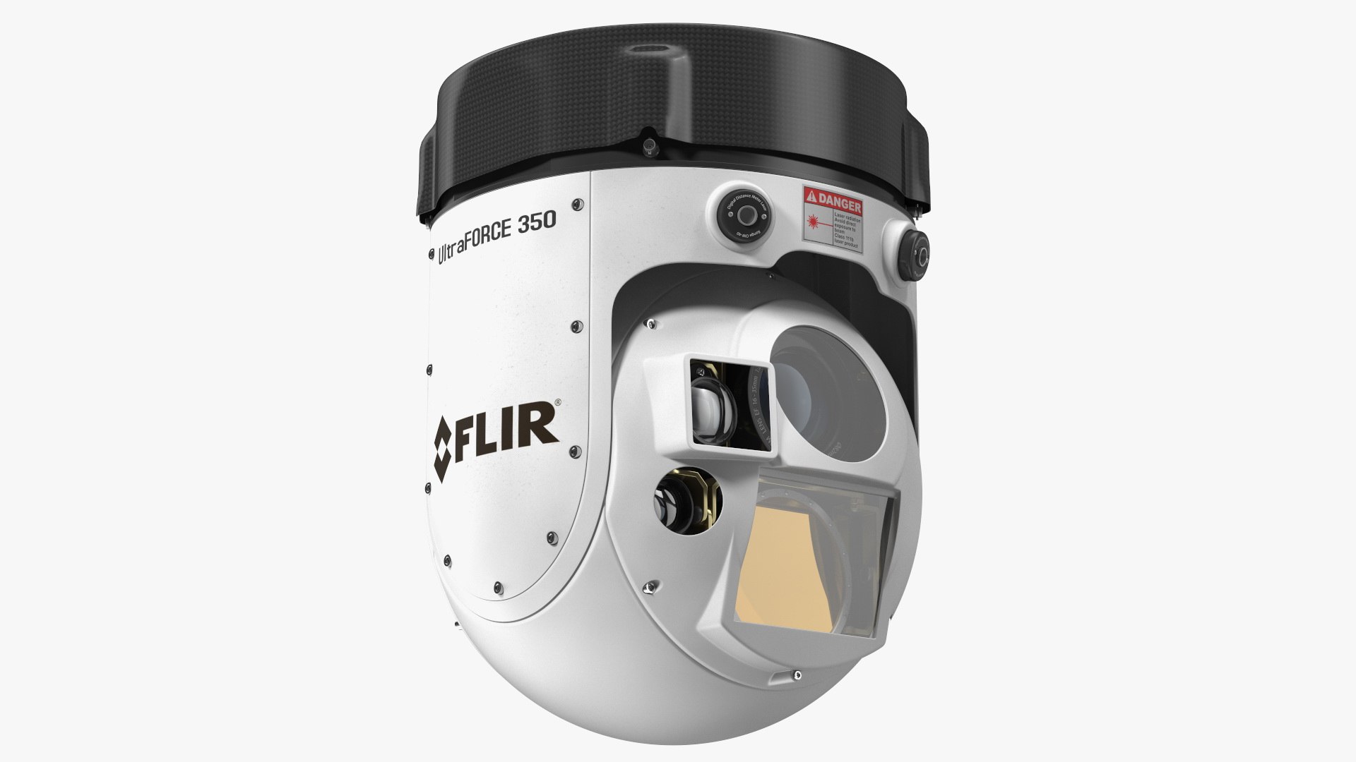 Compact Multisensor Gyro Stabilized Surveillance System UltraForce 350 3D model preview
