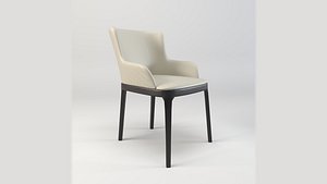 3D Modern Upholstered Dining Chair