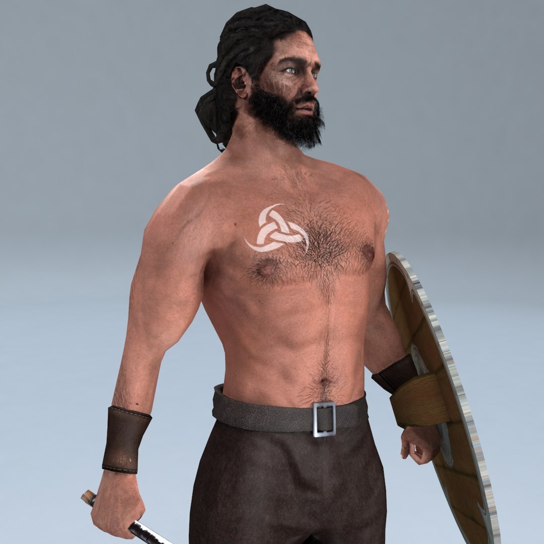 3D Rigged Viking Model - TurboSquid 1502208
