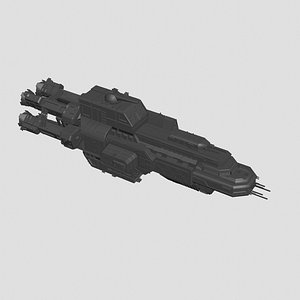 Battleship 3D print model