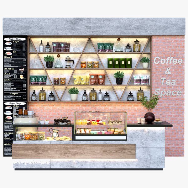Coffee point 100 3D model - TurboSquid 2008703