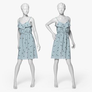 3d summer dress