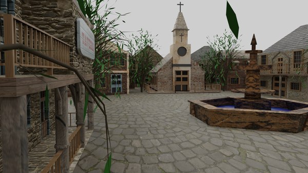 Medieval City 3D