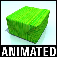 Animated gift box wrap