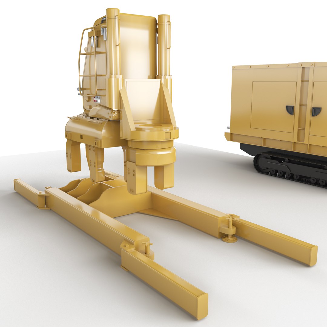 Hydraulic Sheet Piles 3D - TurboSquid 1436033