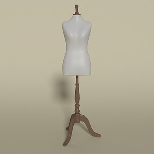 3d model mannequin female