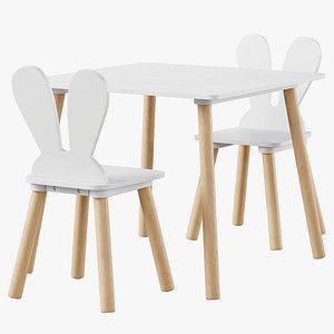 3D Aglaee Play Table And Chairs