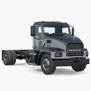 Mack MD6 Medium-Duty Truck 3D model