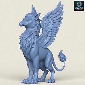 Holy Griffin Print Ready 3D Model 3D model