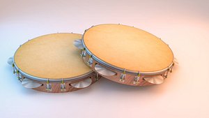 Pandeiro 3D model