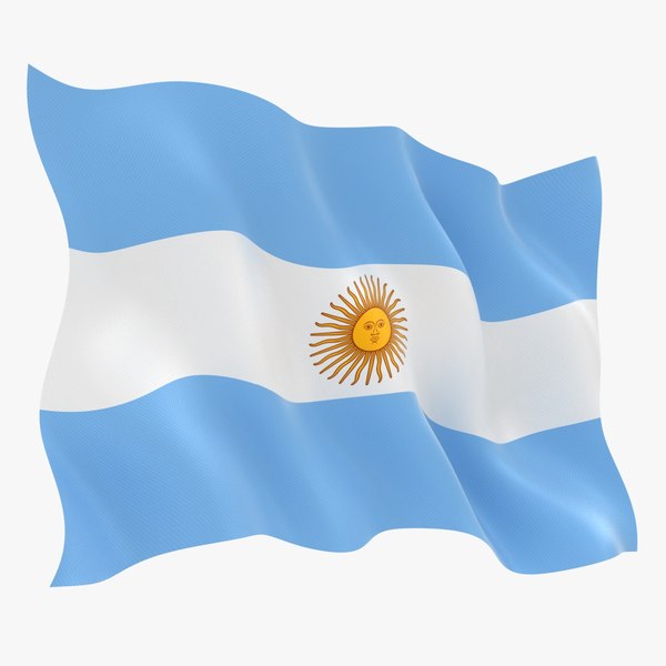 Argentina flag animation 3D model - TurboSquid 1615913
