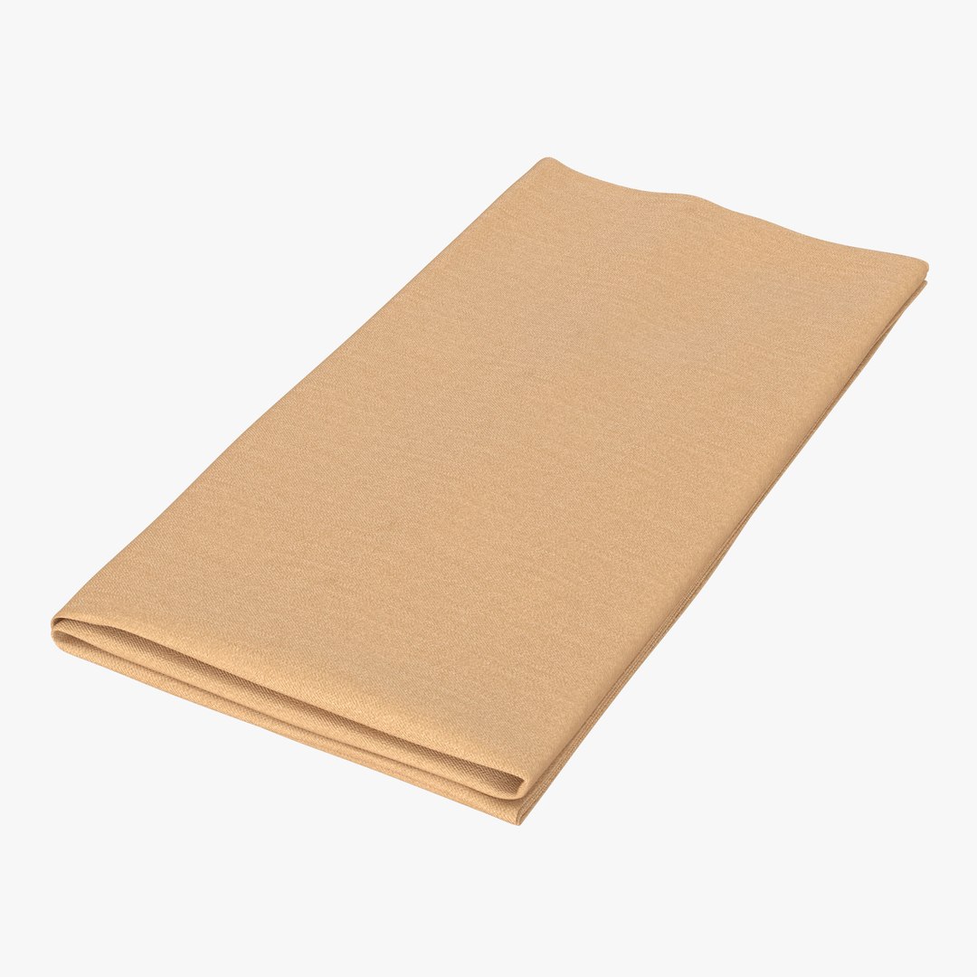 Napkin 2 3D model preview