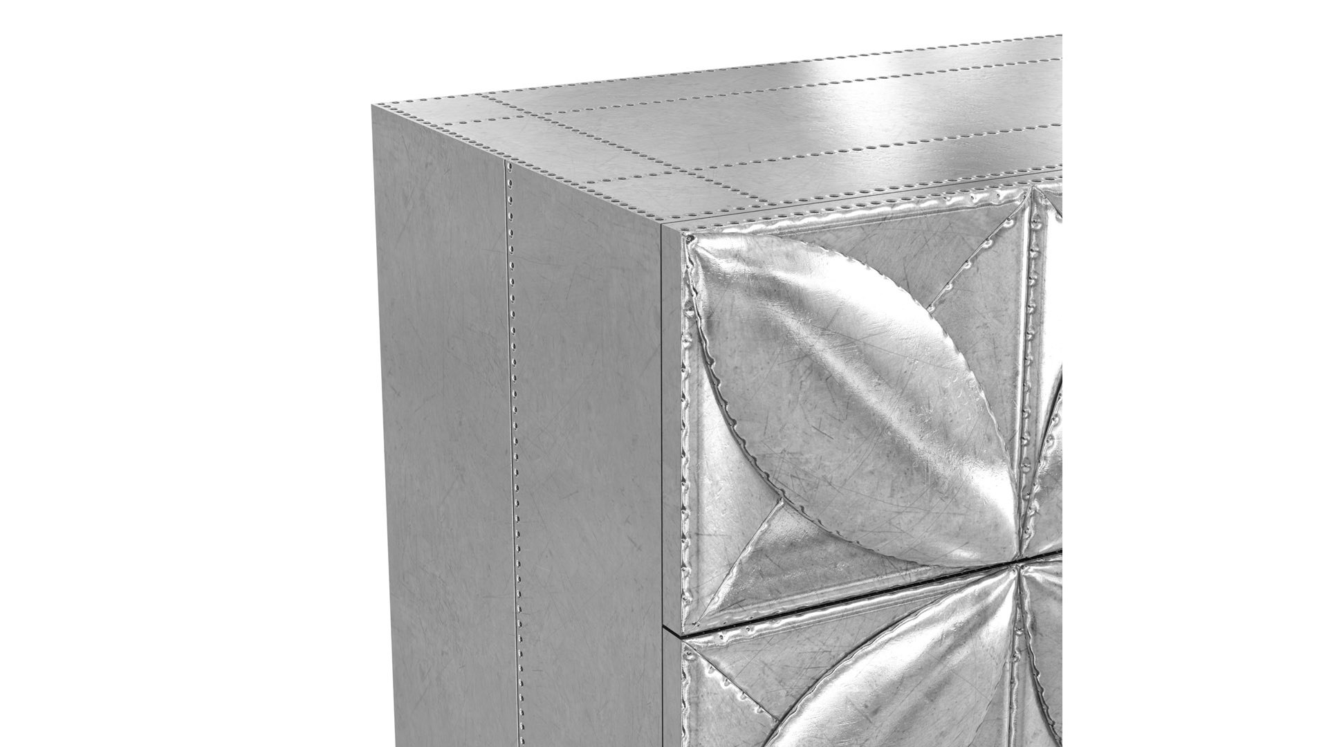 3D Dahlia Metal Nightstand Bernhardt Interiors TurboSquid 1931553