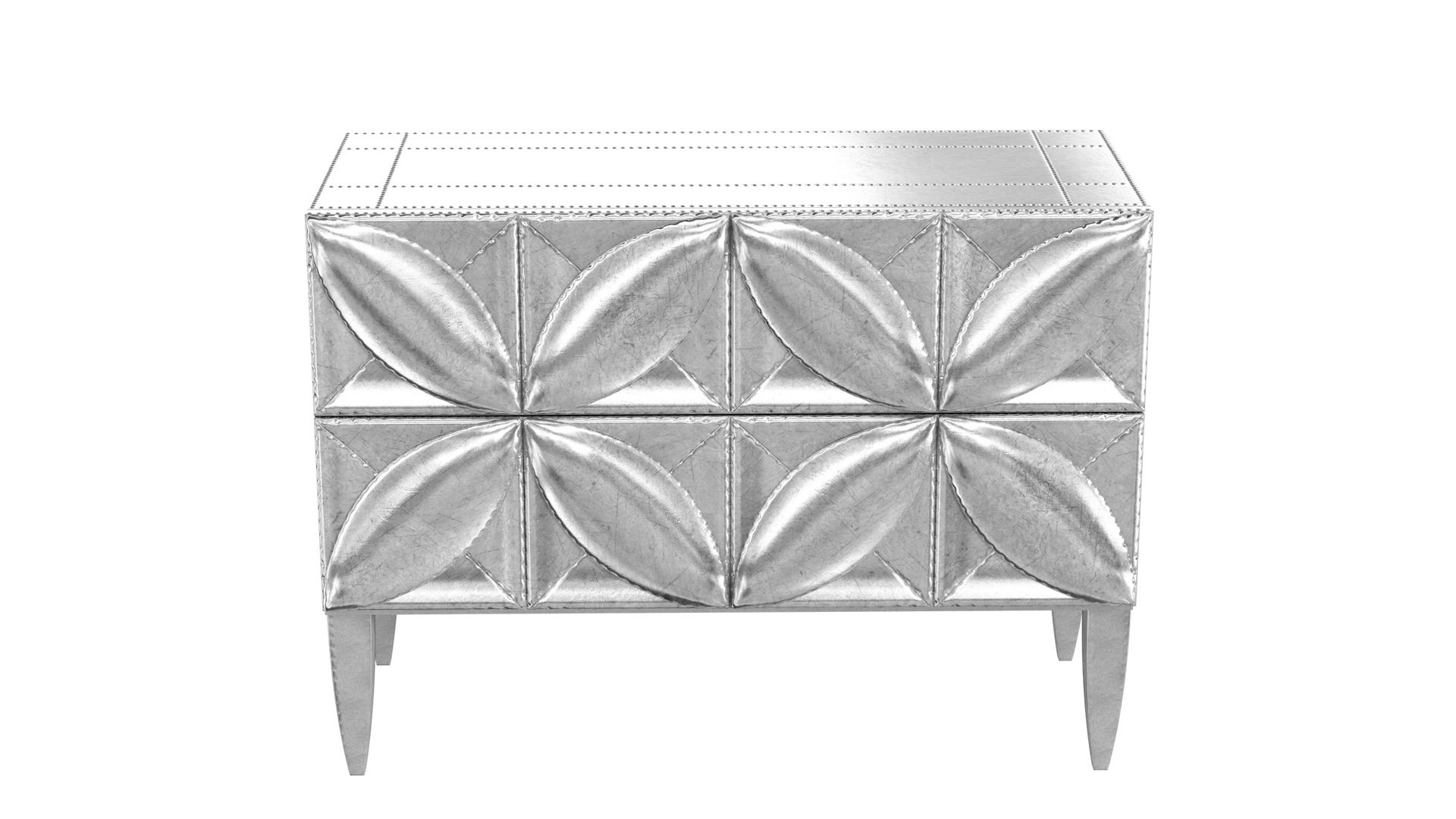 3D Dahlia Metal Nightstand Bernhardt Interiors TurboSquid 1931553