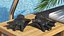 Gants de natation Darkfin Webbed Power Wet Rigged pour Maya