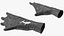 Gants de natation Darkfin Webbed Power Wet Rigged pour Maya
