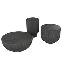 Baxter Moodbook Cemento Blu Juno table set