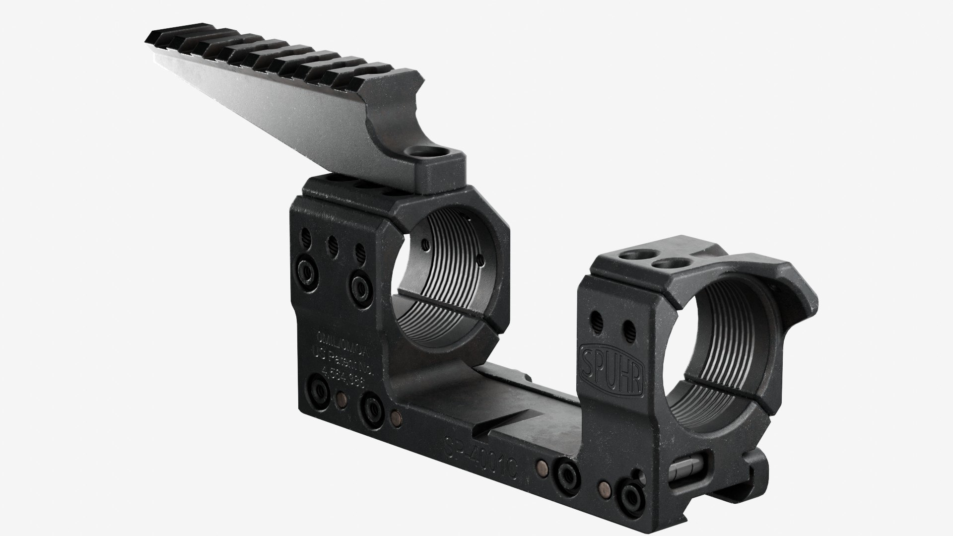 3D SPUHR SP-4001C Scope mount 34mm https://p.turbosquid.com/ts-thumb/Dn/t7TlXu/x1/preview0002/jpg/1761532938/1920x1080/fit_q87/ea2fabb557a7a7f469255e2390732aed6672e369/preview0002.jpg