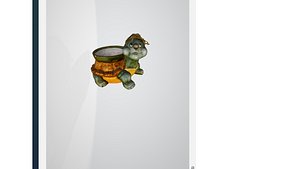 Frog decoration 3D model